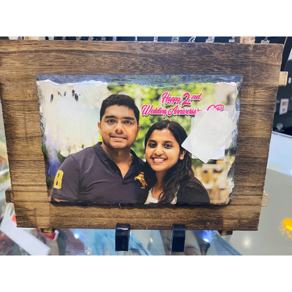 Customized wood frame